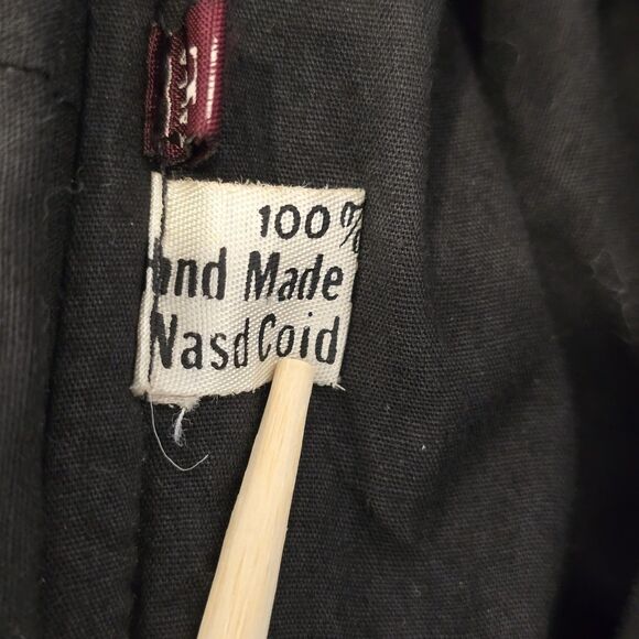 Guatemalan 100% Wool Hooded Zip Jacket Mens Large Gray Blue Lined Aztec Baja - Picture 11 of 16